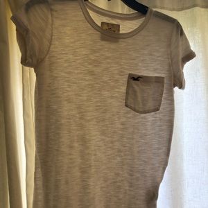 White Hollister top